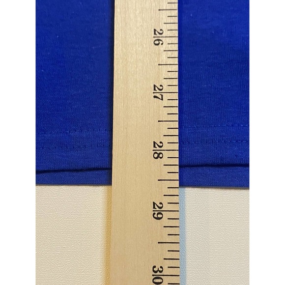 Disc Golf Double Basket Shirt Double Sided L Graphic T-Shirt Gildan Royal Blue - Picture 8 of 12